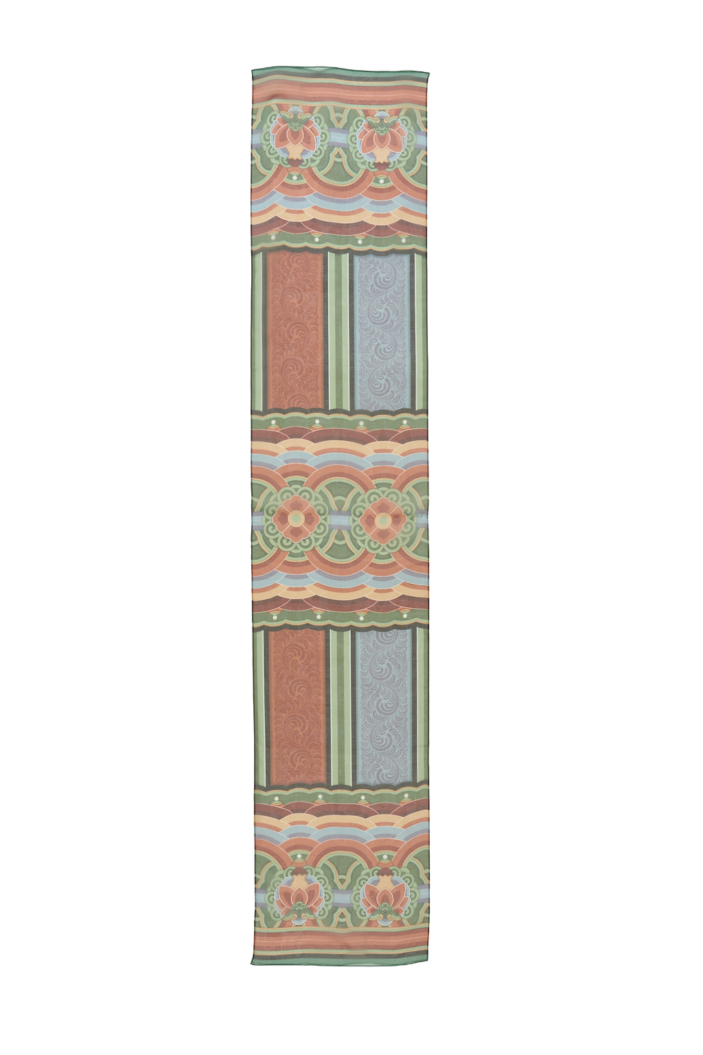 Earth Vivid/Faded Gwan-Ja Organza