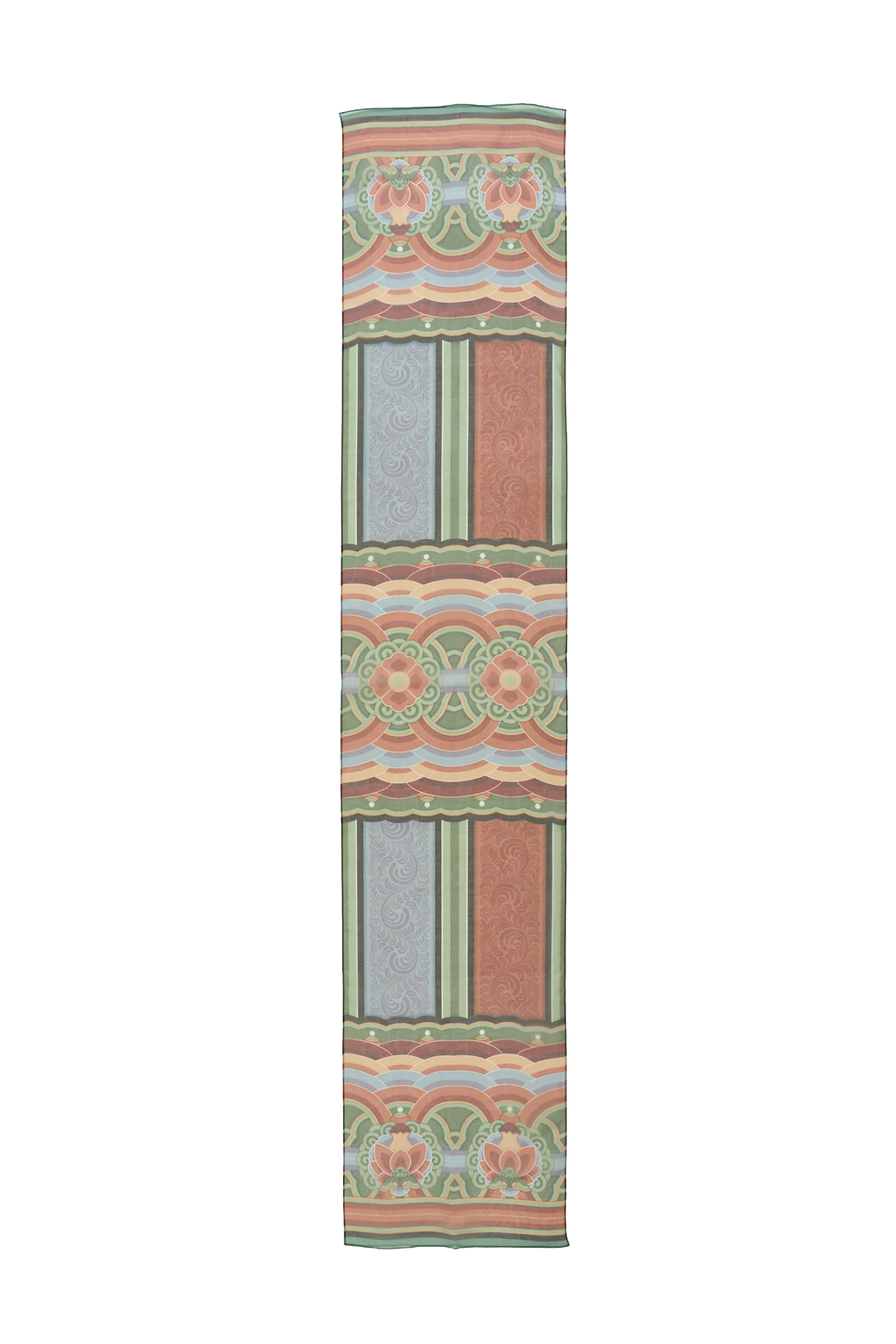 Earth Vivid/Faded Gwan-Ja Organza