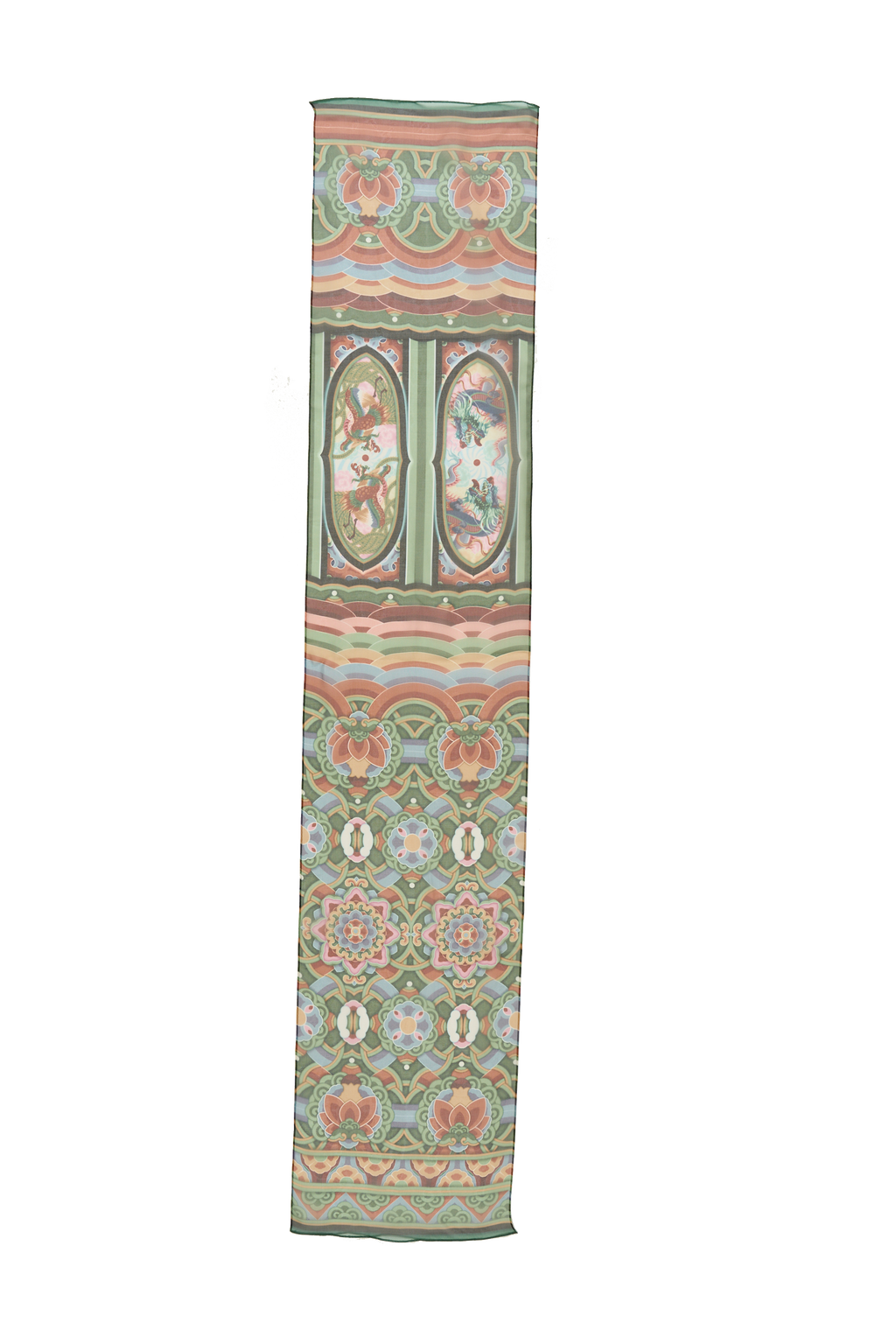 Earth Vivid/Faded Gyup-Jang-Gu Organza