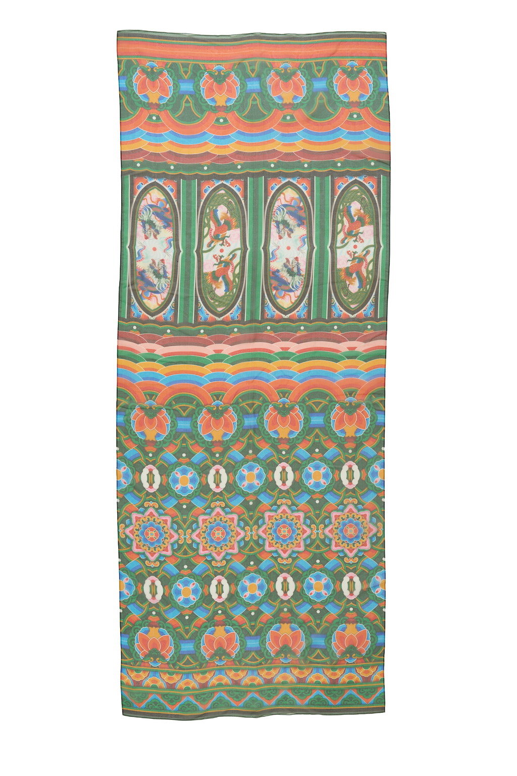 Space Vivid/Faded Gyup-Jang-Gu Organza